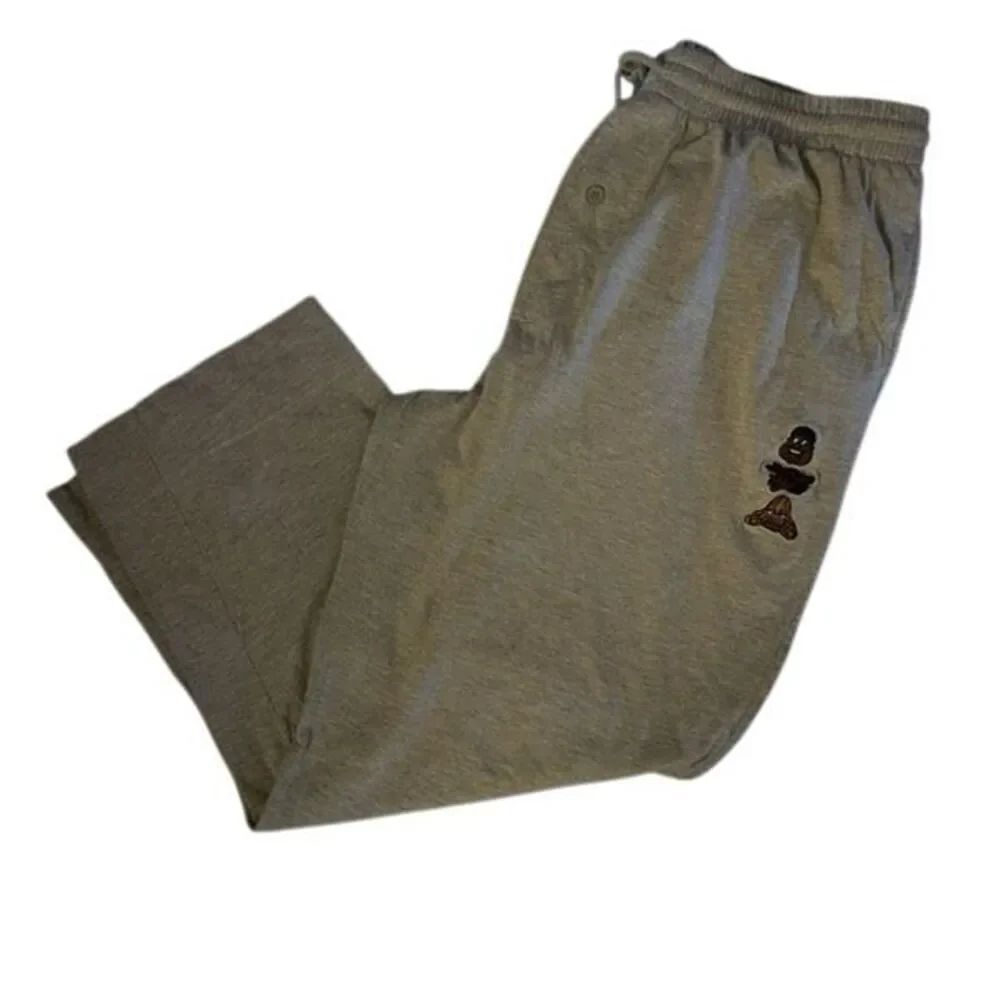 PLATINUM FUBU FAT ALBERT LOGO LOUNGE PANTS